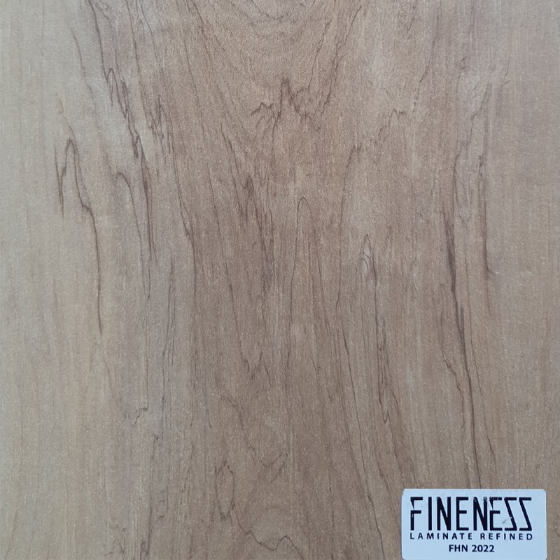 FINENESS FLOORING FNH 2022 HDF Flooring Click Lock Install Light Brown Wood Design Thickness 8 MM