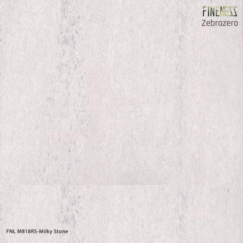 FNL M818RS ลามิเนตปิดผิว HPL Laminate ลายหิน Milky Stone สีขาว หนา 0.8 มม.