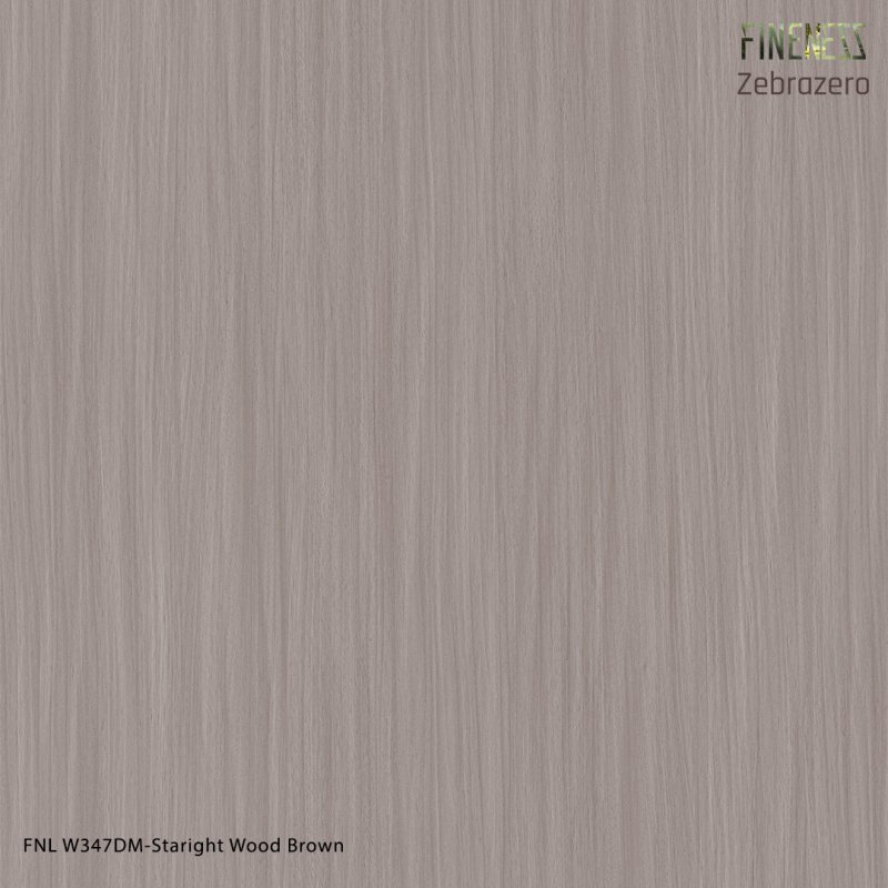 FNL W347DM ลามิเนตปิดผิว HPL Laminate ลายไม้ Straight Wood Brown สีน้ำตาลอ่อน หนา 0.8 มม.