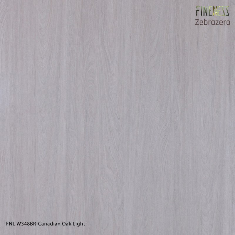 FNL W348BR ลามิเนตปิดผิว HPL Laminate ลายไม้โอ๊ค Canadian Oak Light สีน้ำตาลอ่อน หนา 0.8 มม.