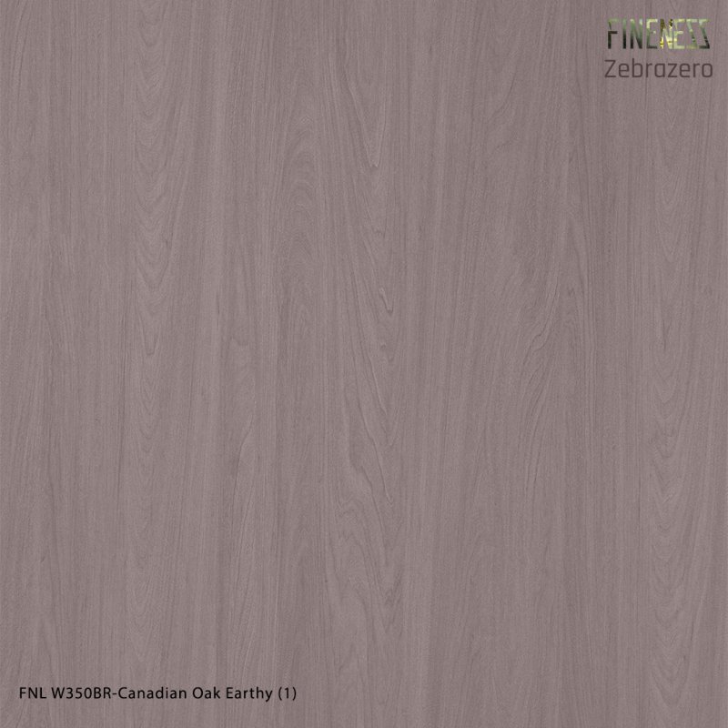 FNL W350BR ลามิเนตปิดผิว HPL Laminate ลายไม้โอ๊ค Canadian Oak Earthy สีน้ำตาล หนา 0.8 มม.