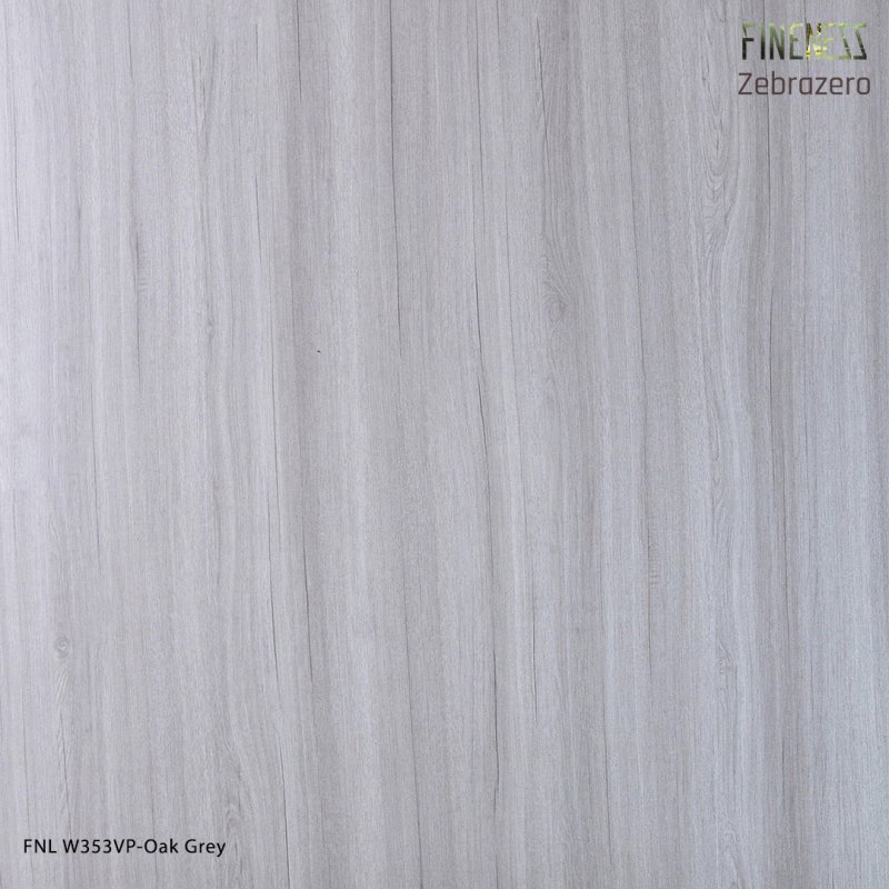 FNL W353VP ลามิเนตปิดผิว HPL Laminate ลายไม้โอ๊ค Oak Grey สีเทา หนา 0.8 มม.