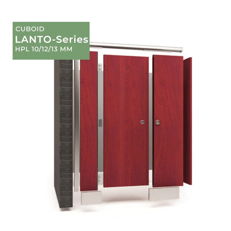 Toilet Partition - HPL LANTO Series