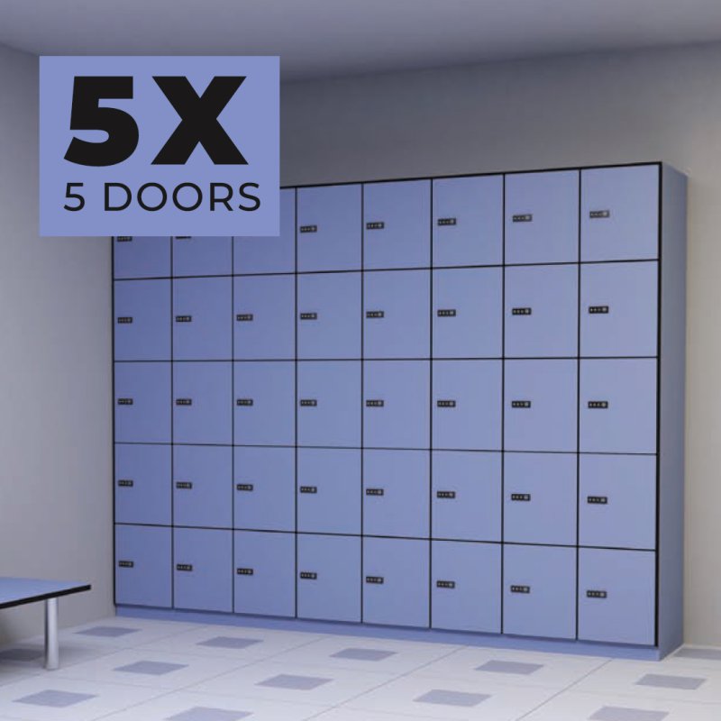 CUBOID : 5X Locker