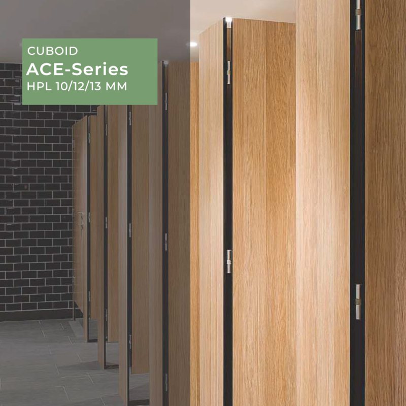 Toilet Partition - HPL ACE Series