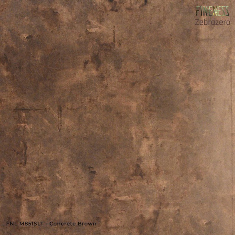 FNL M851SLT HPL Laminate Concrete Brown Stone Design 0.8MM Thickness