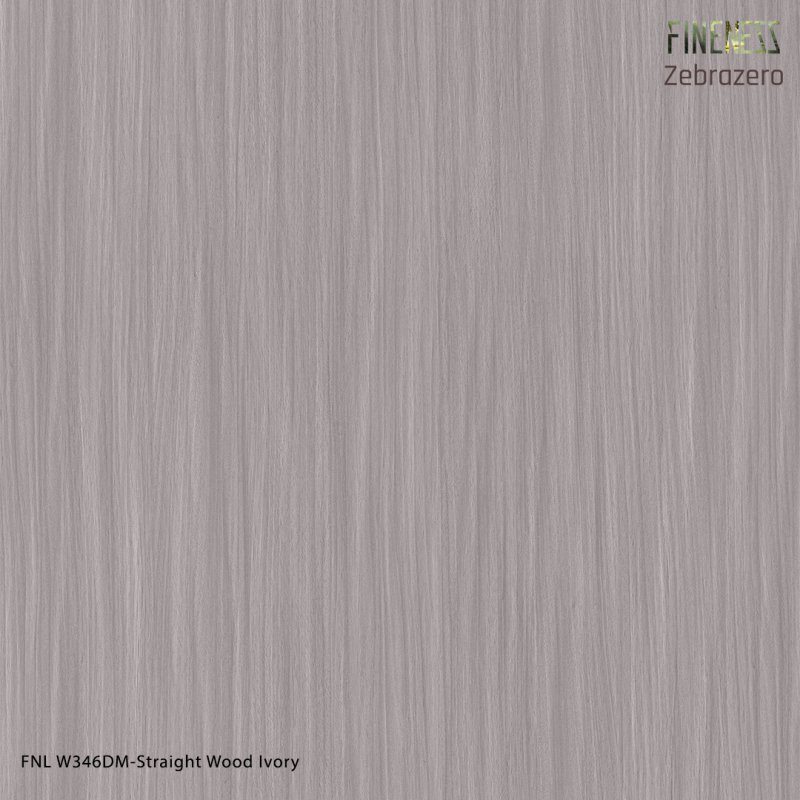 FNL W346DM ลามิเนตปิดผิว HPL Laminate ลายไม้ Straight Wood Ivory สีน้ำตาลครีม หนา 0.8 มม.