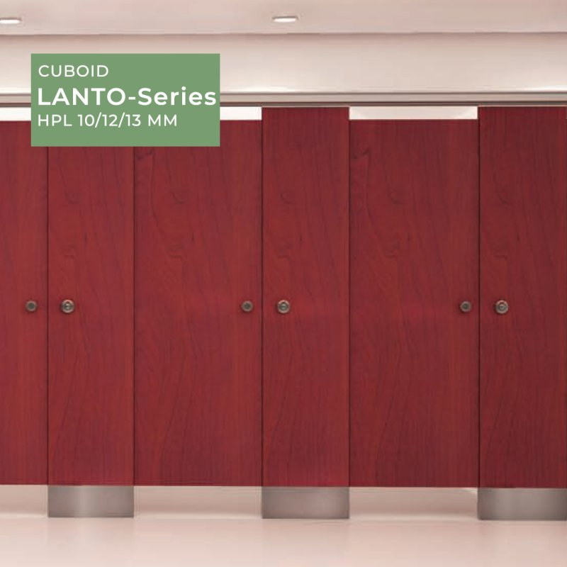 Toilet Partition - HPL LANTO Series