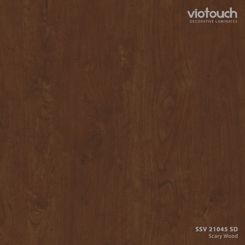 SSV 21045 SD ลามิเนตปิดผิว HPL Laminate ลายไม้ Scary Wood สีน้ำตาล ความหนา 0.8 มม