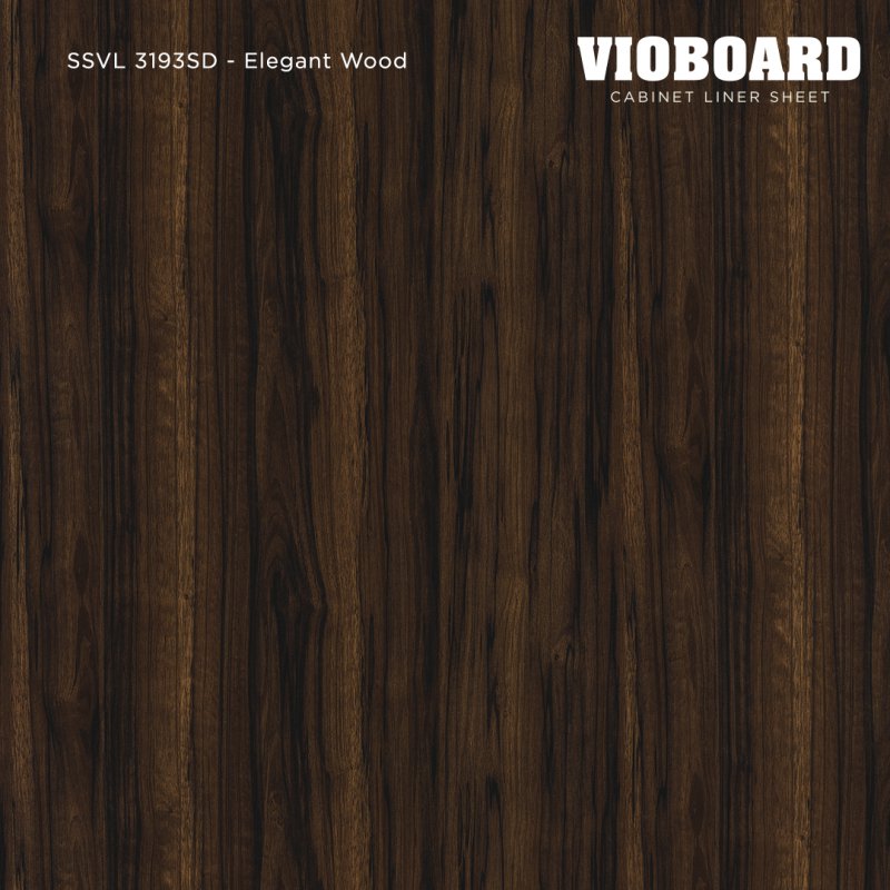 SSVL 3193 SD HPL Cabinet Liner Sheet Dark Wood Design Thickness 0.6 MM.