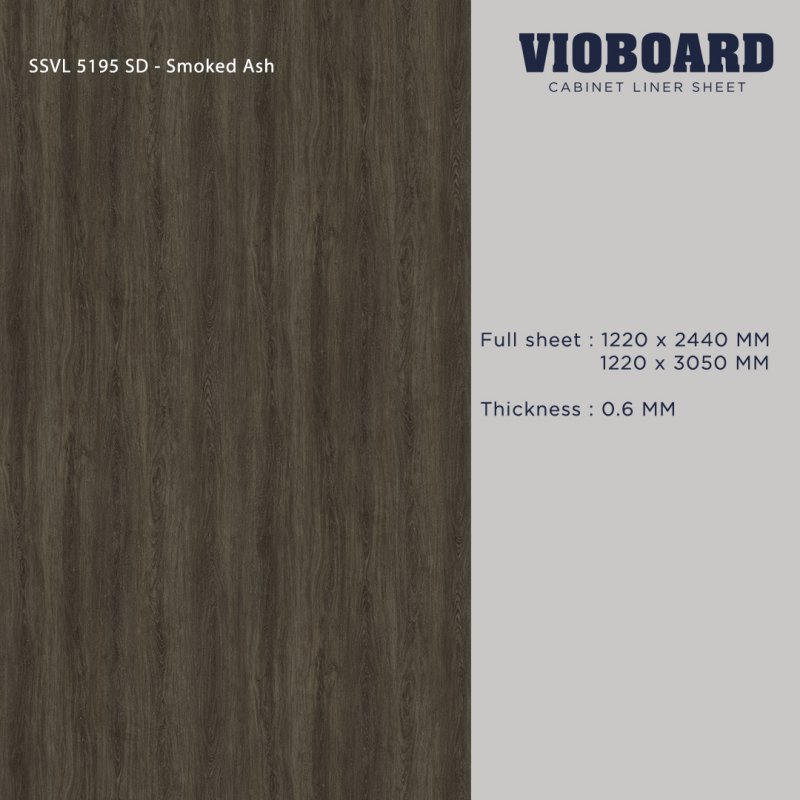 SSVL 5195 SD HPL Cabinet Liner Sheet Wood Design Thickness 0.6 MM.