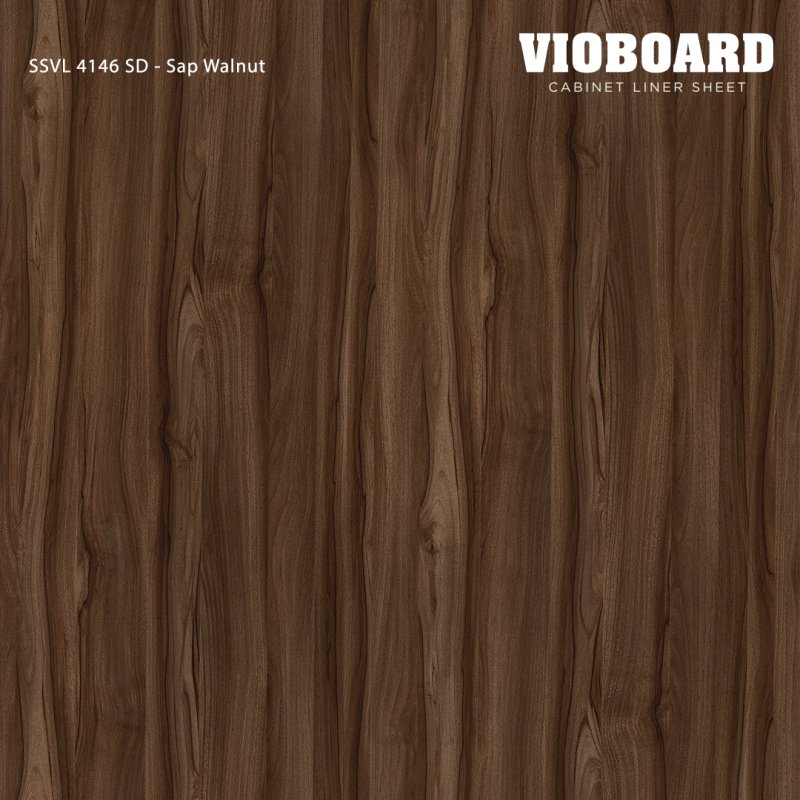 SSVL 4146 SD HPL Cabinet Liner Sheet Walnut Design Thickness 0.6 MM.