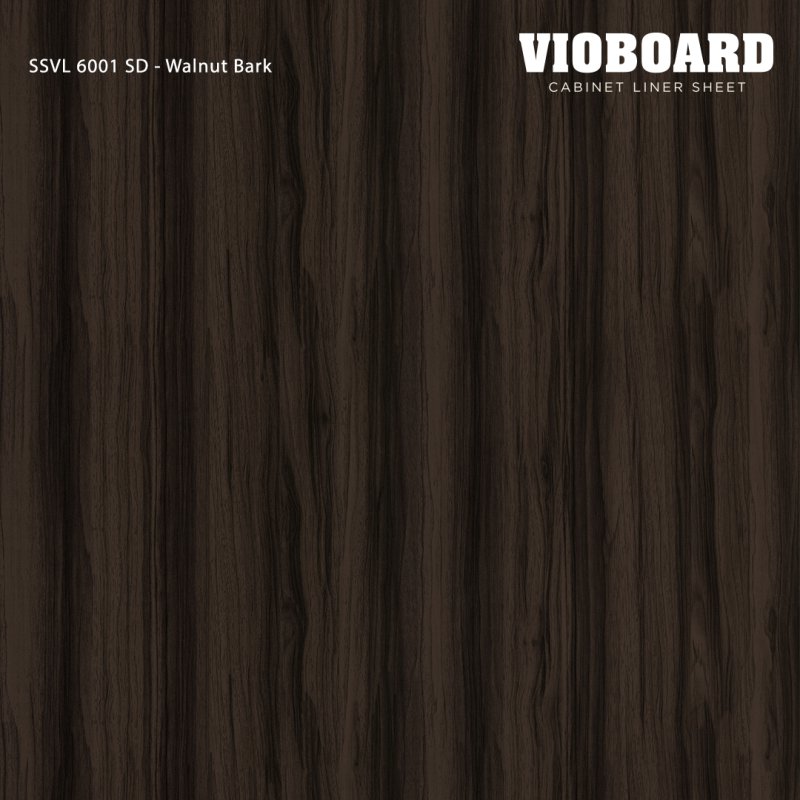 SSVL 6001 SD HPL Cabinet Liner Sheet Dark Wood Design Thickness 0.6 MM.