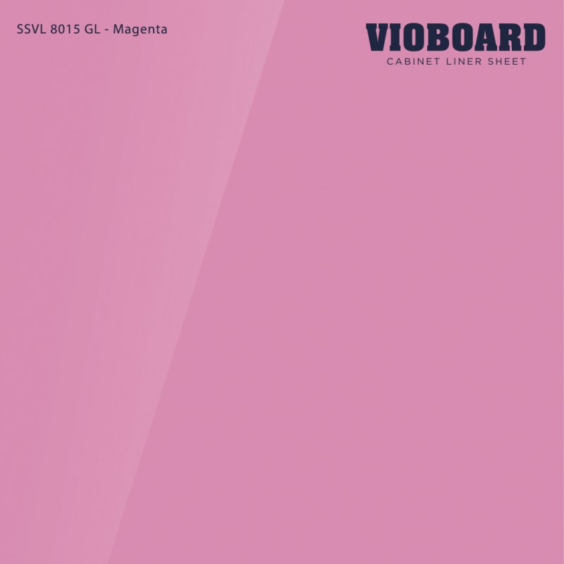 SSVL 8015 GL HPL Cabinet Liner Sheet Magenta Color Glossy Finish Thickness 0.6 MM.