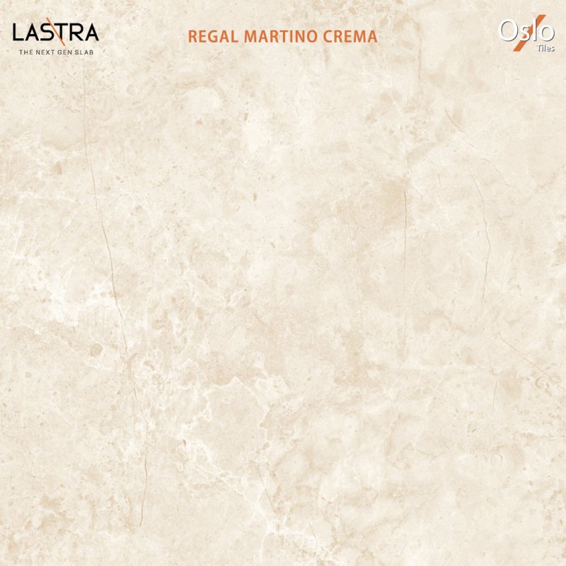 Regal Martino Crema (LASTRA) Porcelain Tile Cream Stone Design Size 80x160CM Evan Finish (Low Light Reflection)