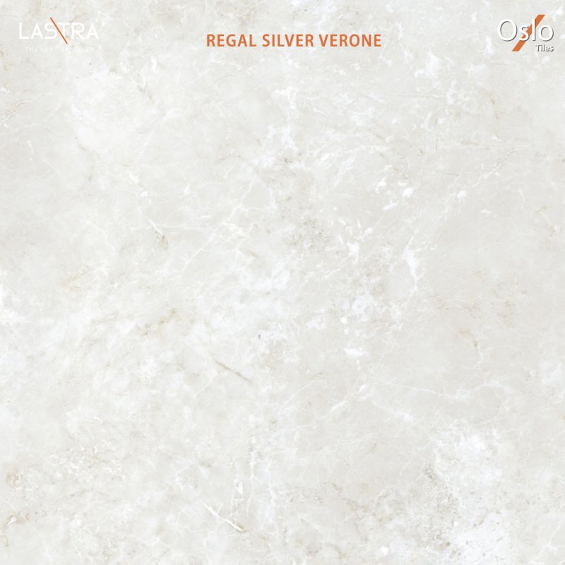 Regal Silver Verone (LASTRA) กระเบื้องพอร์ซเลน ลายหินสีเทา ขนาด 80x160CM ผิว Evan (ลดการสะท้อนแสงบนผิว)