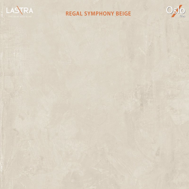 Regal Symphony Beige (LASTRA) กระเบื้องพอร์ซเลน สีเบจ ขนาด 80x160CM ผิวหยาบ