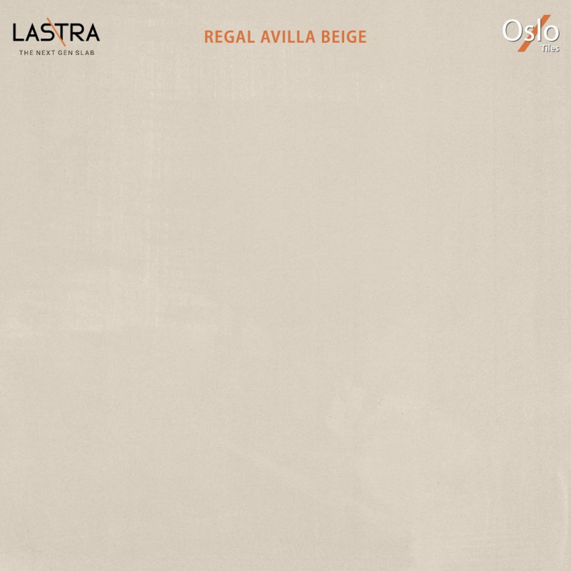 Regal Avilla Beige (LASTRA) กระเบื้องพอร์ซเลน สีครีม ขนาด 80x160 CM ผิว Evan (ลดการสะท้อนของแสงบนพื้นผิว)