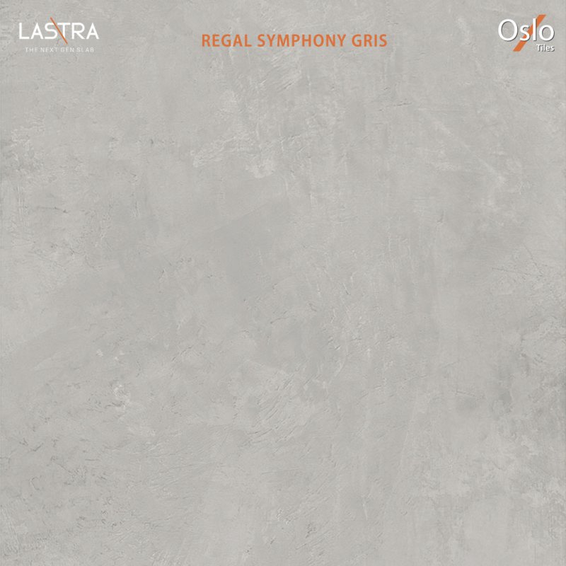 Regal Symphony Gris (LASTRA) กระเบื้องพอร์ซเลน สีเทา ขนาด 80x160CM ผิวหยาบ