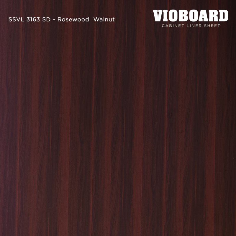 SSVL 3163 SD HPL Cabinet Liner Sheet Rosewood Walnut Design Thickness 0.6 MM.