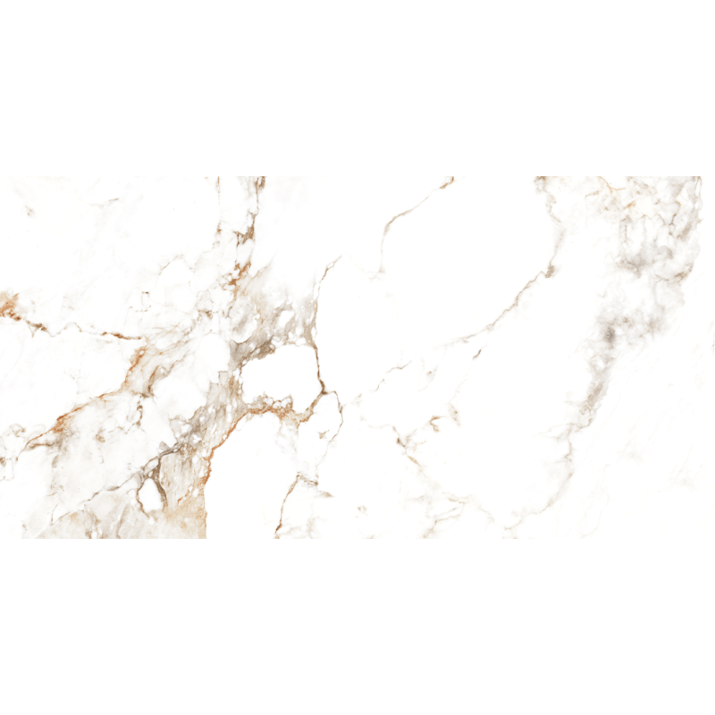 Royal Borghini Gold Porcelain Tile Beige Marble Design Size 60x120CM Glossy Finish