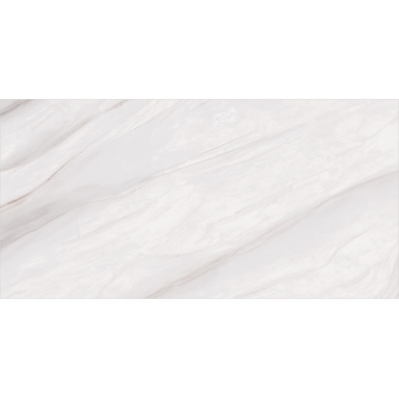 Royal Stonecia White Porcelian Tiles White Color Size 60x120 CM Glossy Finish