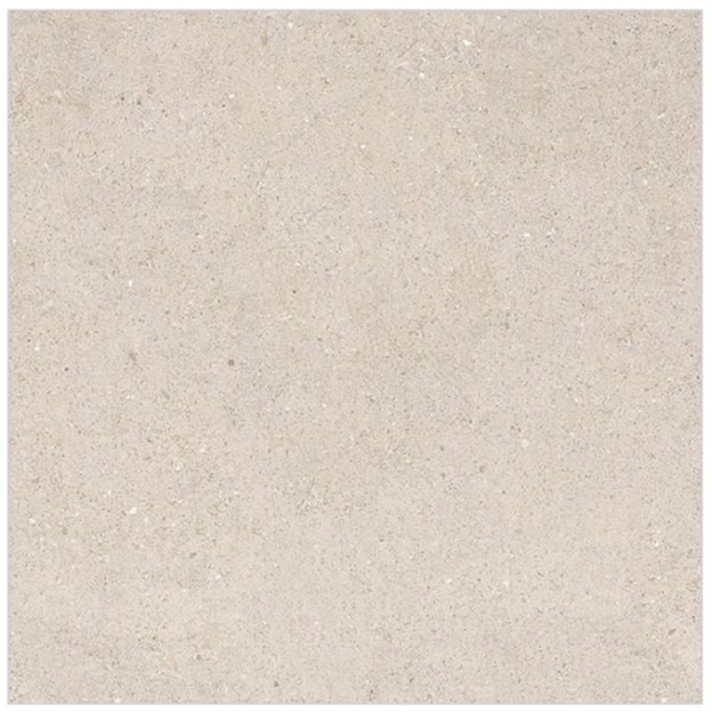 Prime Sanvi Stone Crema - Porcelain Tiles Cream Color Size 60x60CM Rustic with Glossy Ink Finish